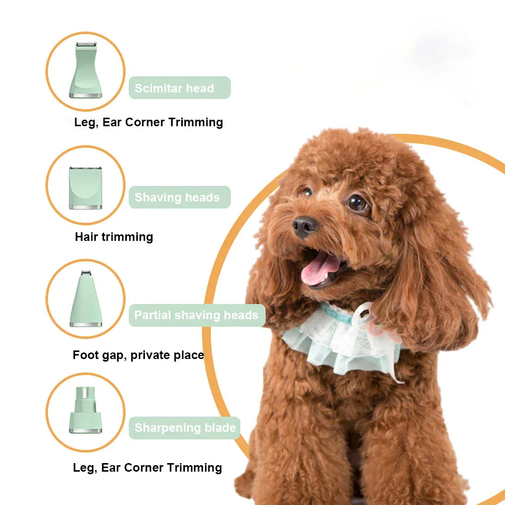 TechnuPet 3-in-1 Pet Grooming Kit