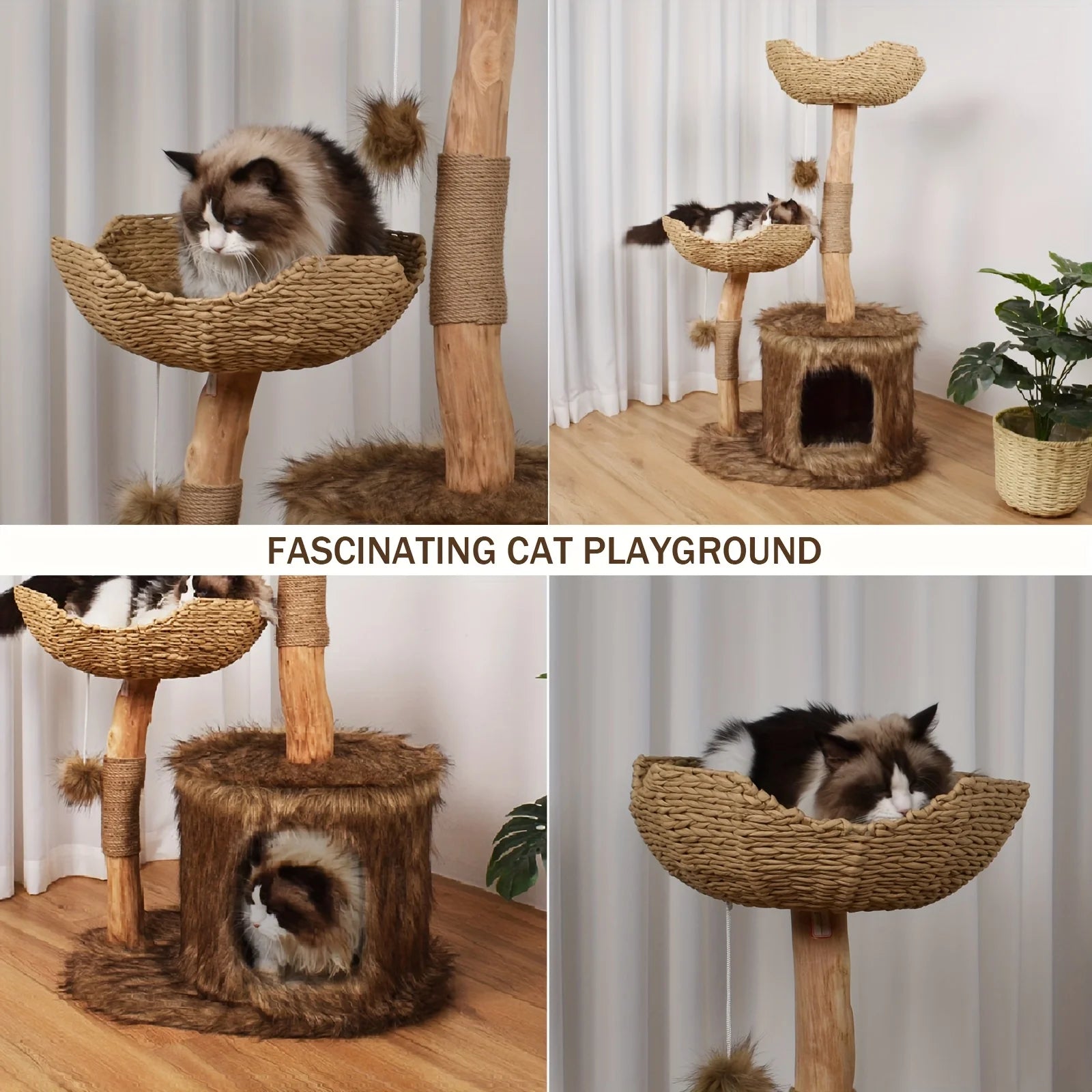 Forest Cat Tree Tower