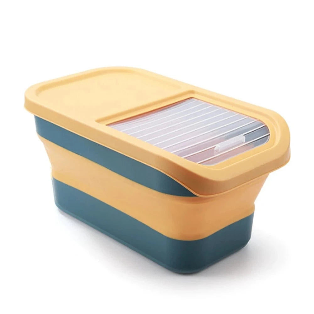 Collapsible Pet Food Container