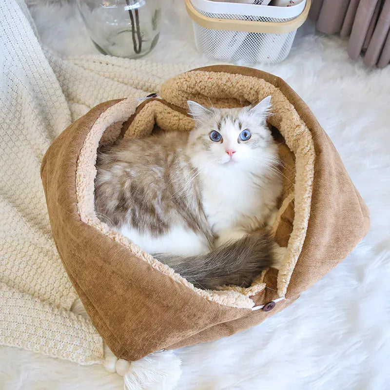TechnuPet Cat Bed Foldable Cat Bed Mat