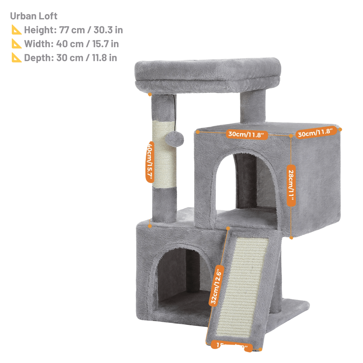 Large Multi-Level Cat Tree