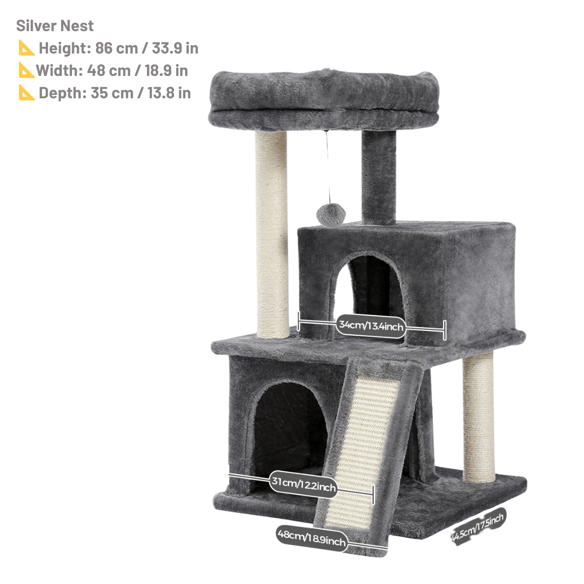 Large Multi-Level Cat Tree