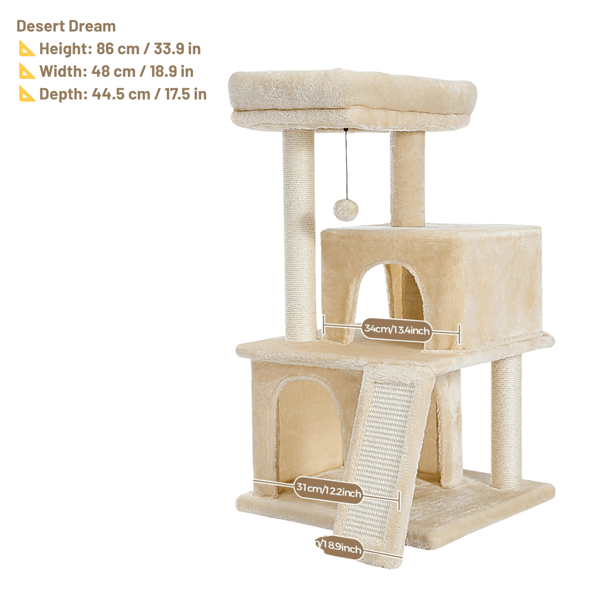Large Multi-Level Cat Tree