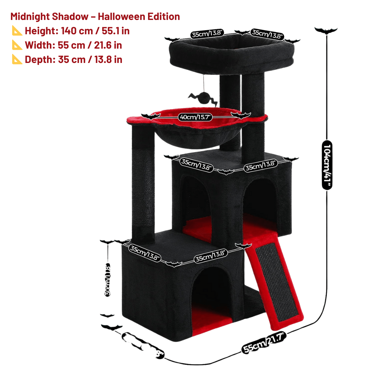 Large Multi-Level Cat Tree