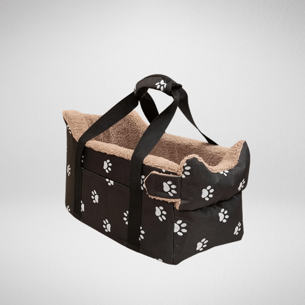 TechnuPet Car Accessories for Dogs Black Pet Car Safety Seat