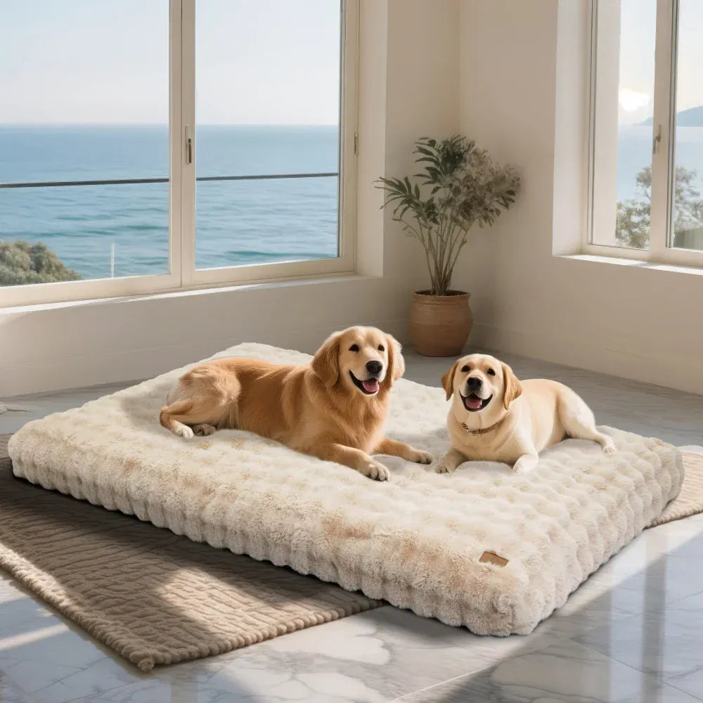 TechnuPet Dog Bed Plush Dog Bed