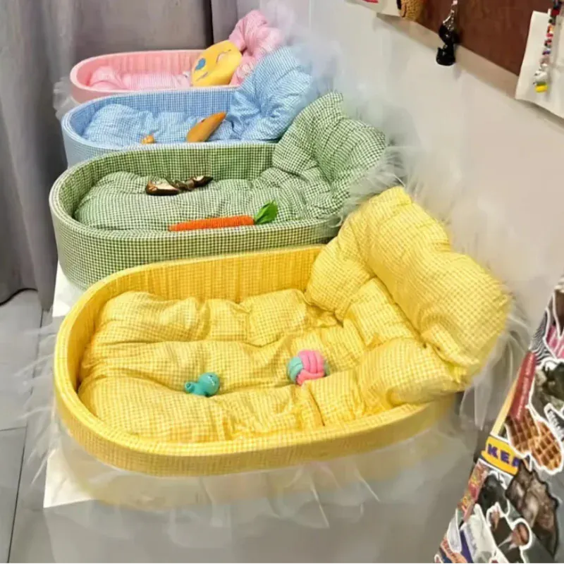 TechnuPet Cat Bed Princess Cat Sofa Bed