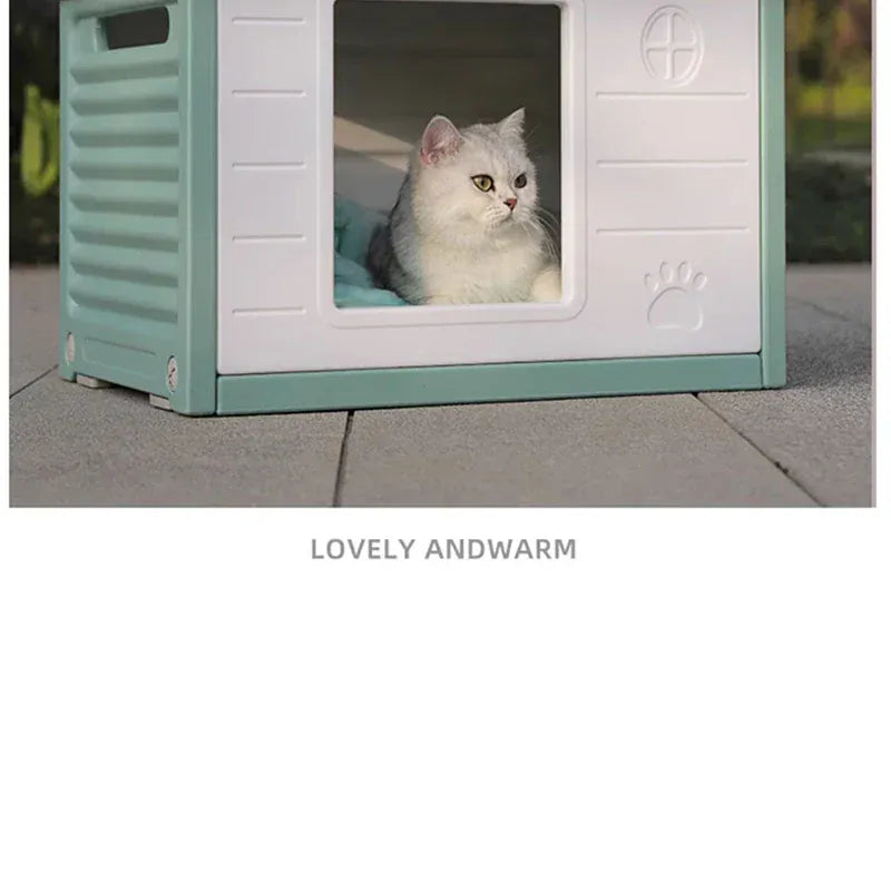 TechnuPet Cat Houses Rainproof Outdoor Cat House