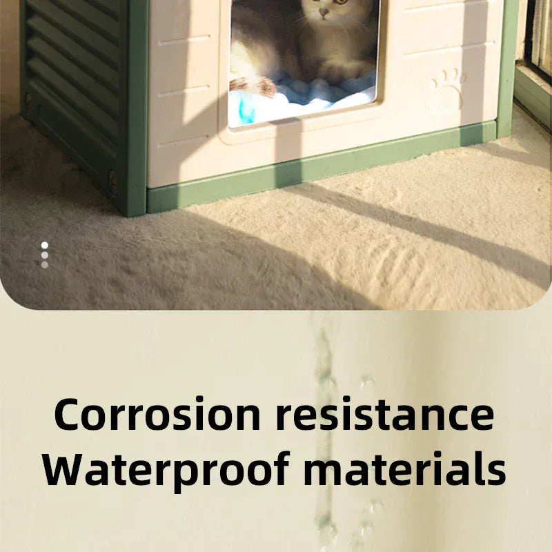 TechnuPet Cat Houses Rainproof Outdoor Cat House