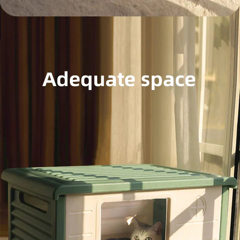 TechnuPet Cat Houses Rainproof Outdoor Cat House