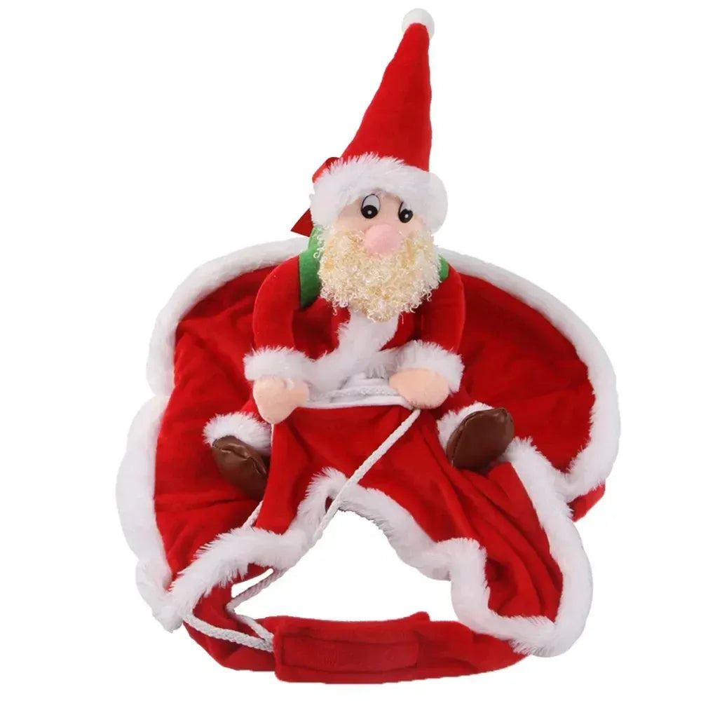 TechnuPet Dog Christmas Outfit Red / XL Santa Claus Christmas Dog Costume