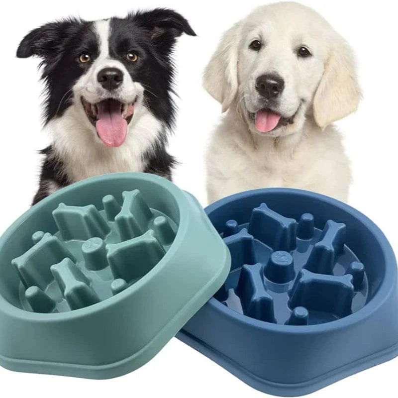TechnuPet Dog Bowls Slow Feeder Dog Bowl