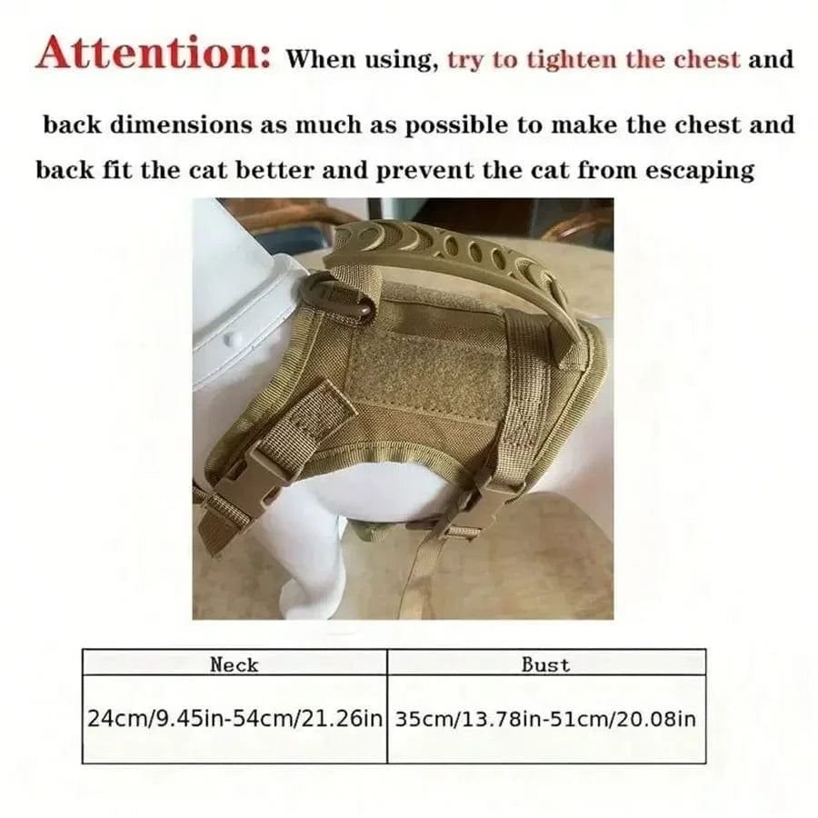 Tactical Cat Harness