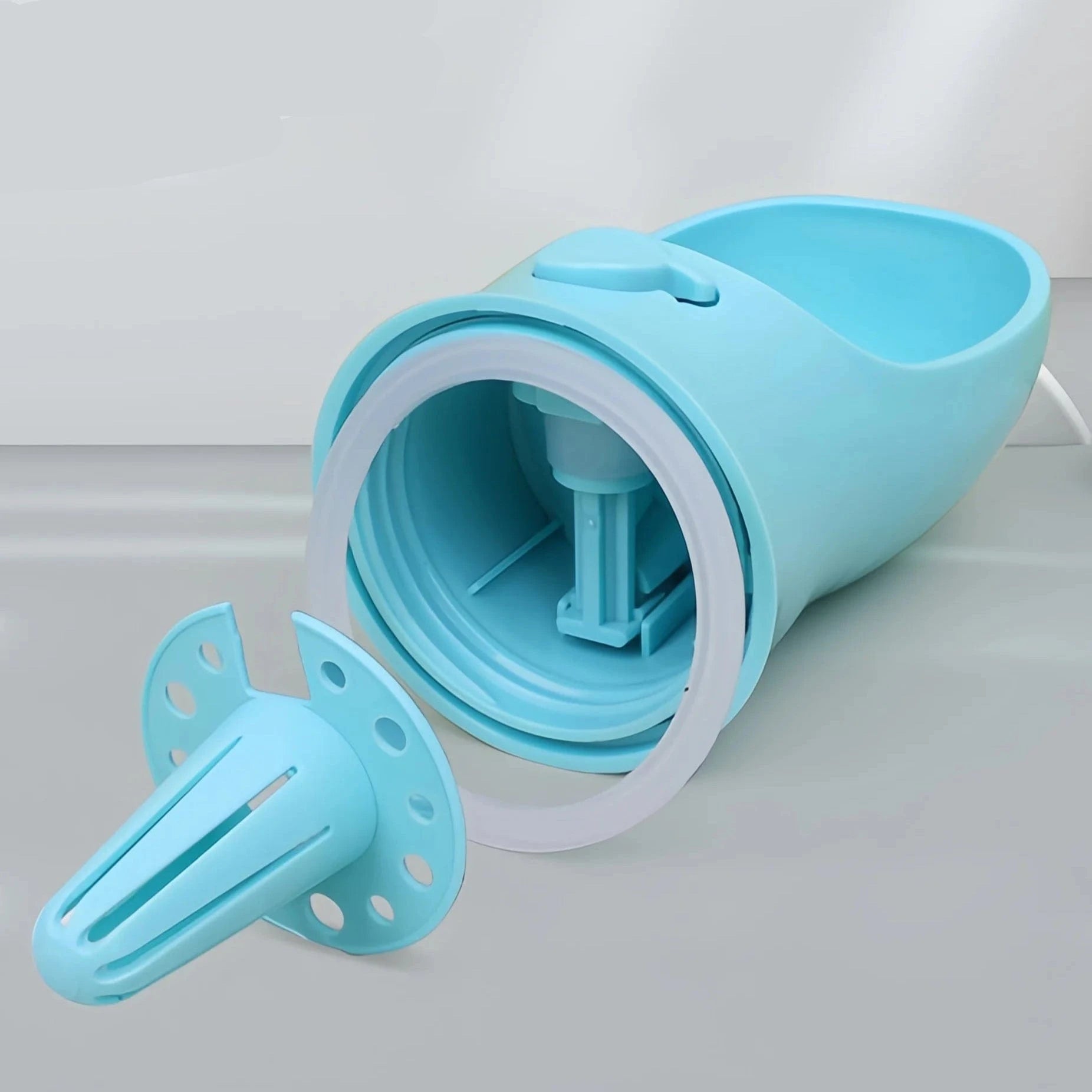 TechnuPet Smart Dog Feeder Travel Pet Water Bottle and Food Dispenser