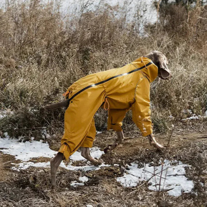 TechnuPet Pet Jackets Waterproof Reflective 4-Leg Dog Jacket