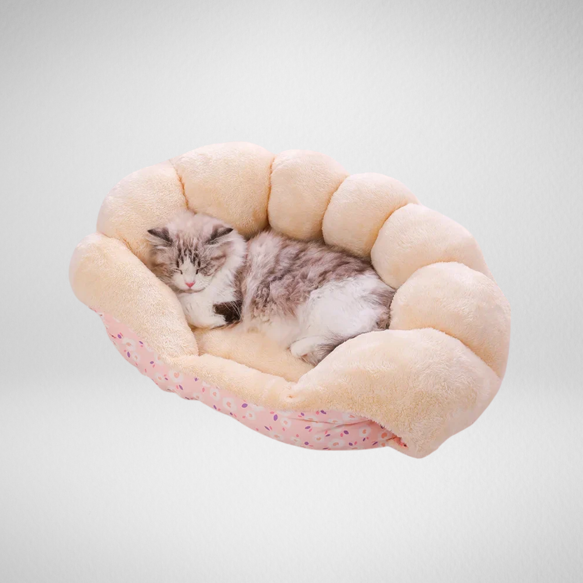Sacco a pelo spesso in peluche per gatti