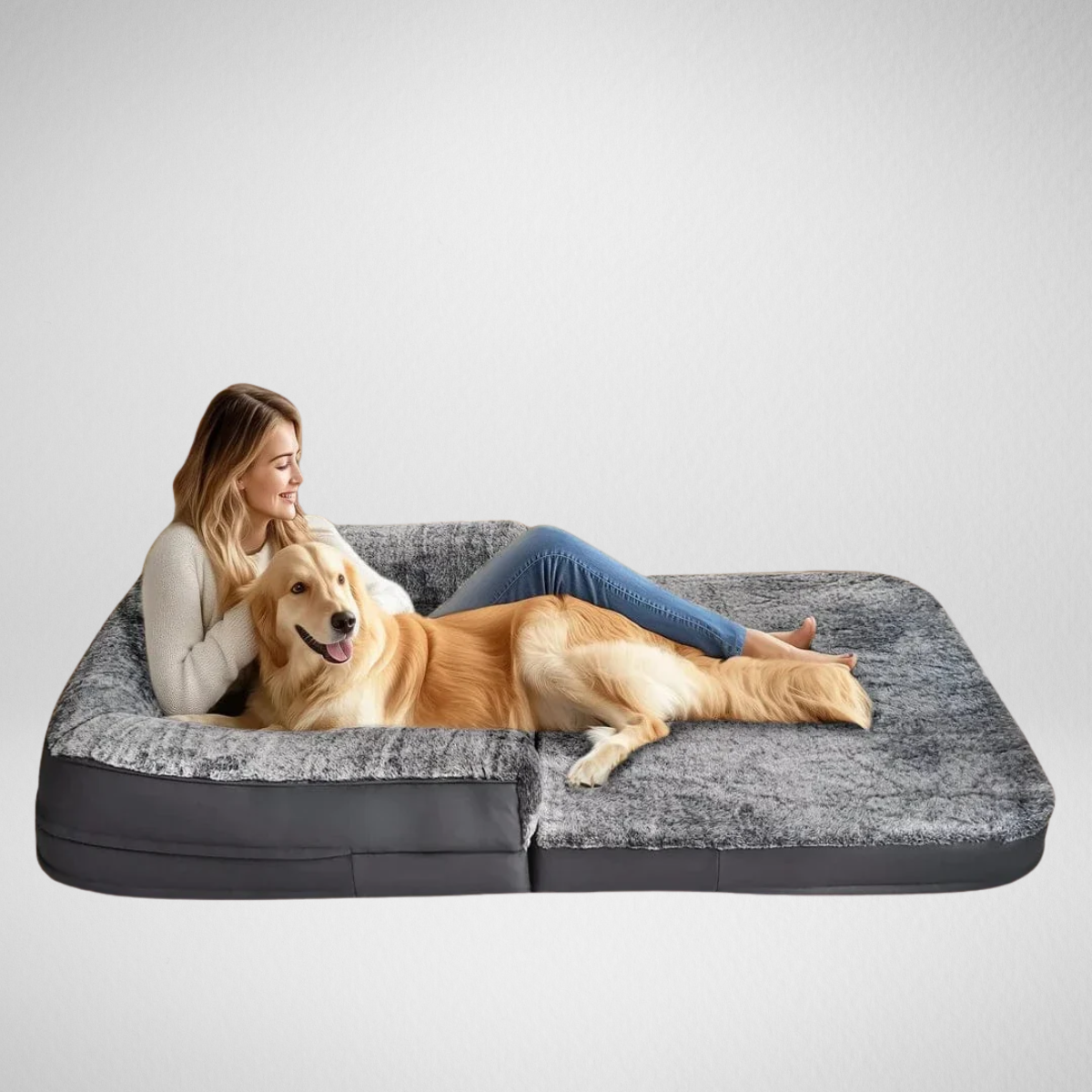 Giant Human-Size Dog Bed