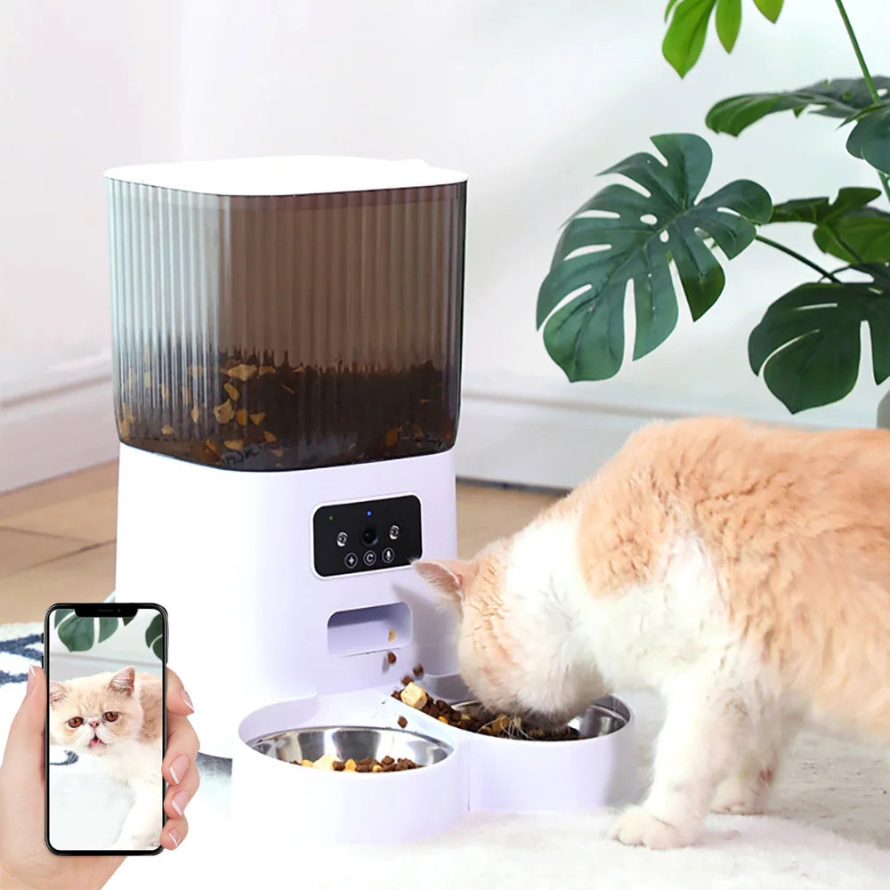 5L Smart Automatic Pet Feeder with Camera
