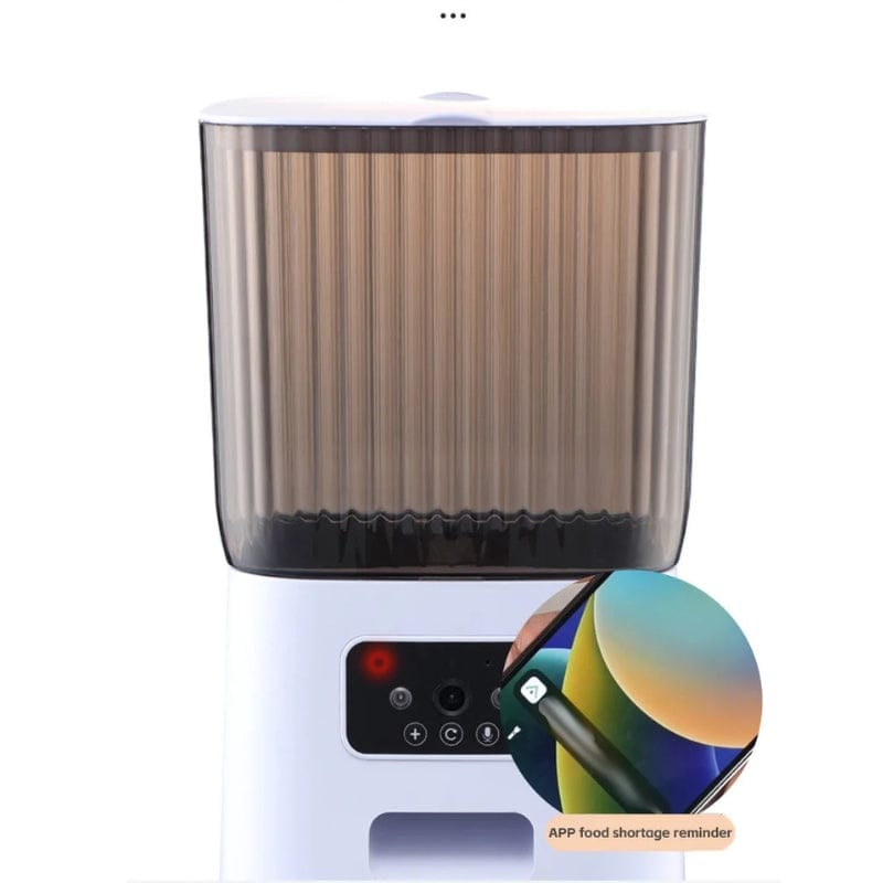 TechnuPet Smart Cat Feeder 5L Smart Automatic Pet Feeder with Camera