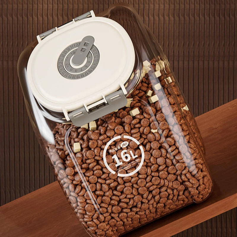 Airtight Pet Food Storage Container – 5/10kg Large Capacity
