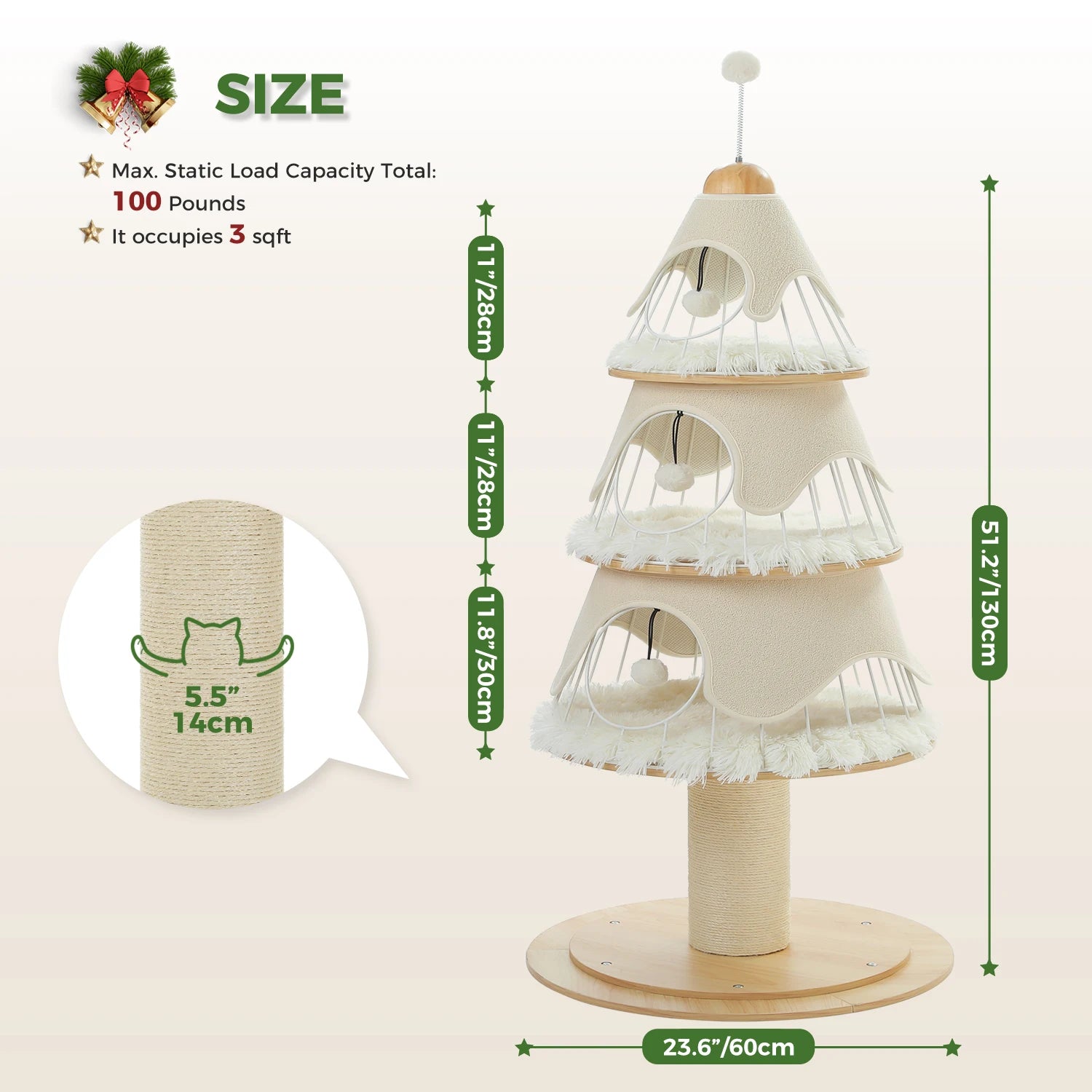 Christmas Cat Tree