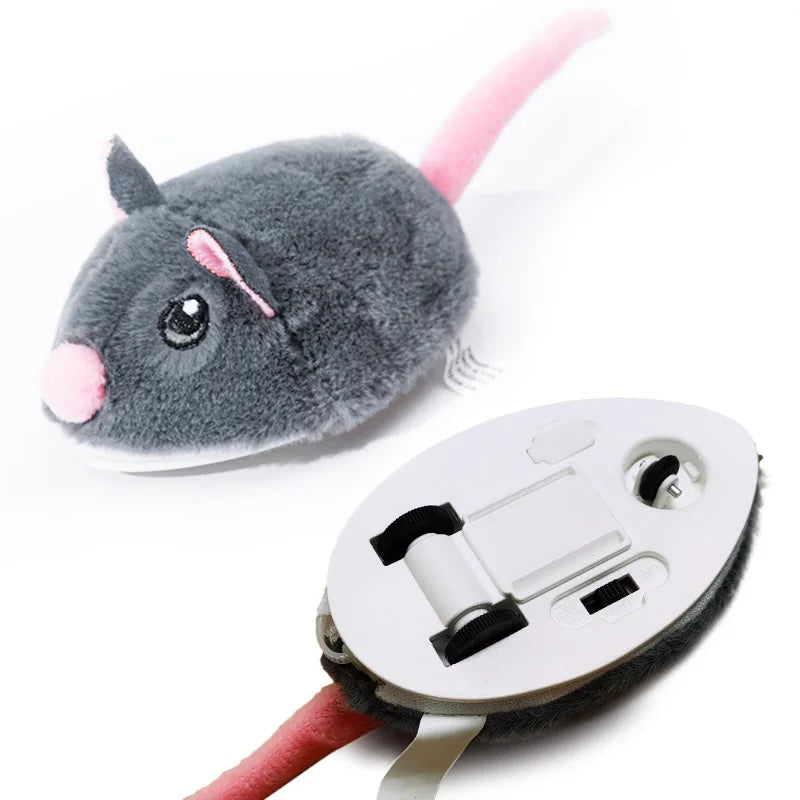 Fast-Moving Electric Plush Mouse