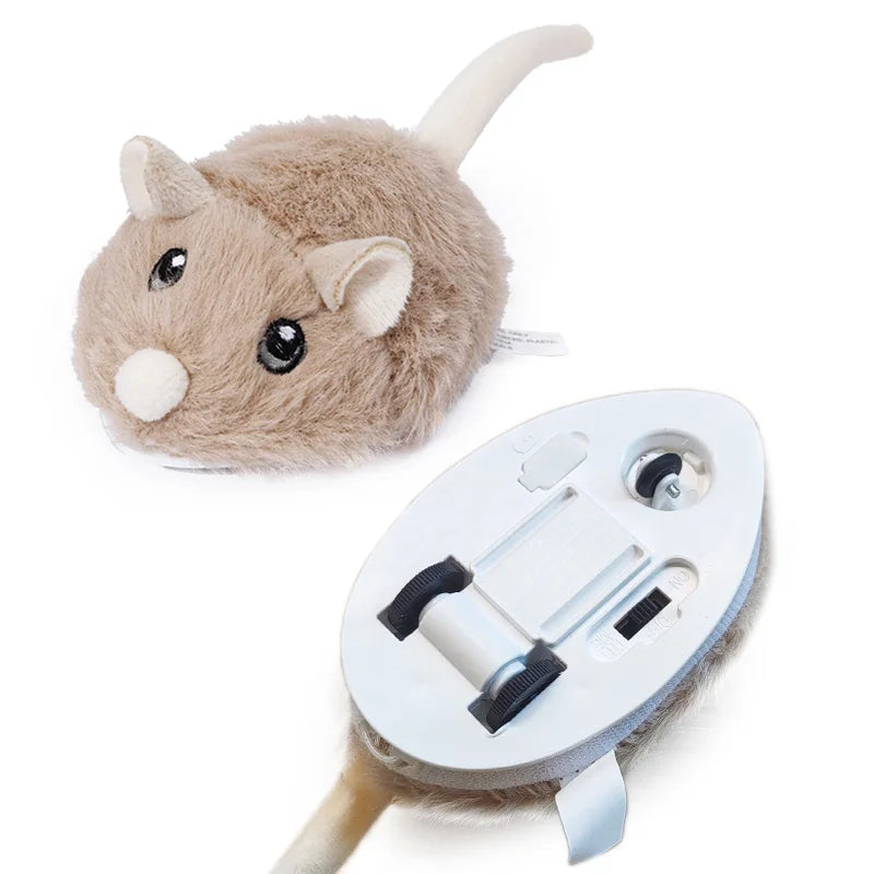 Fast-Moving Electric Plush Mouse
