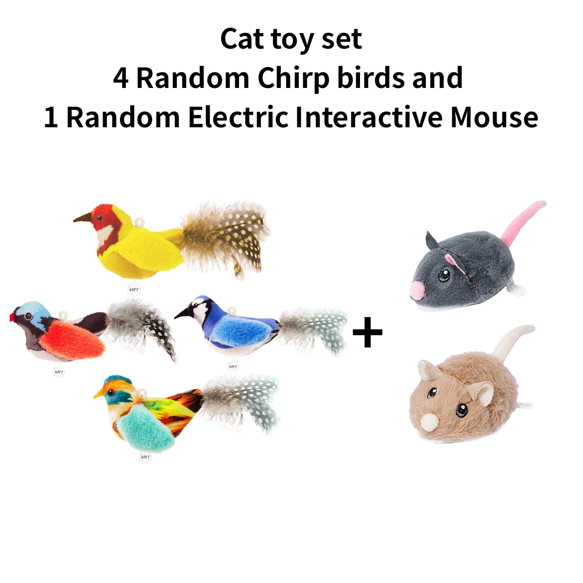 Fast-Moving Electric Plush Mouse