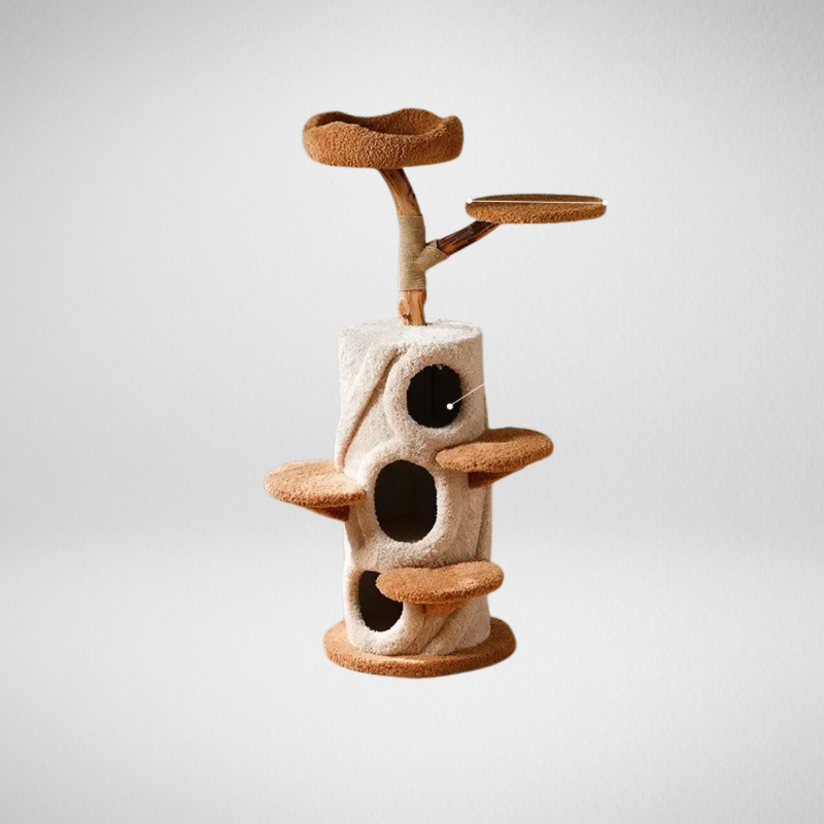 Large Tree Wooden Cat Tower