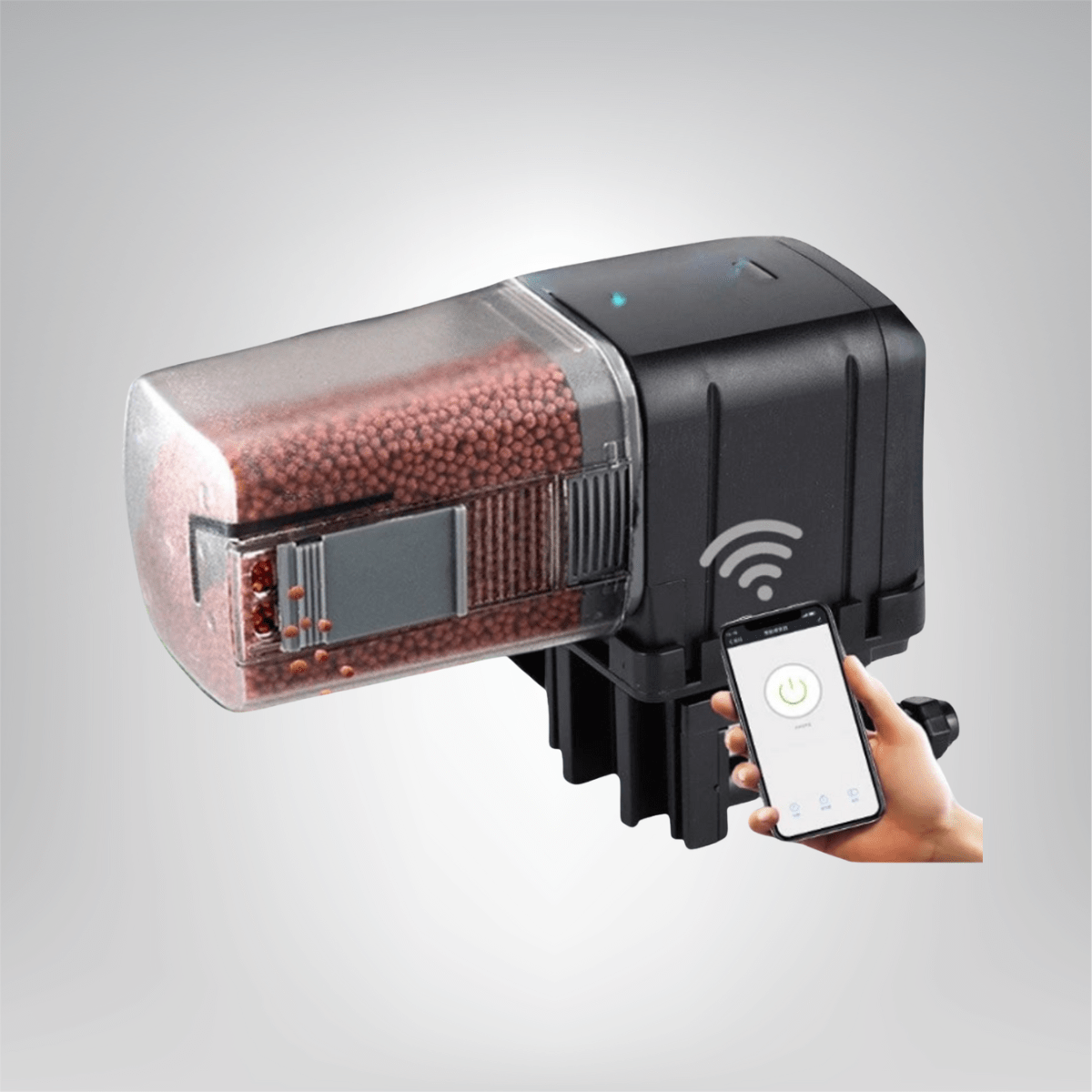 Automatic Aquarium Fish Tank Feeder with WIFI app