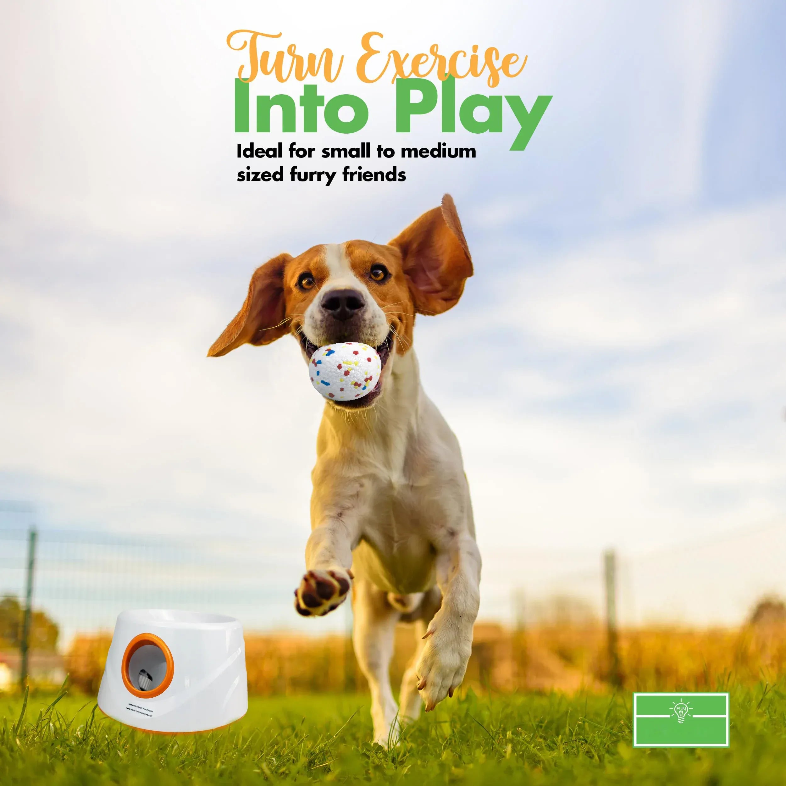 TechnuPet Smart Dog Toys Automatic Dog Ball Launcher