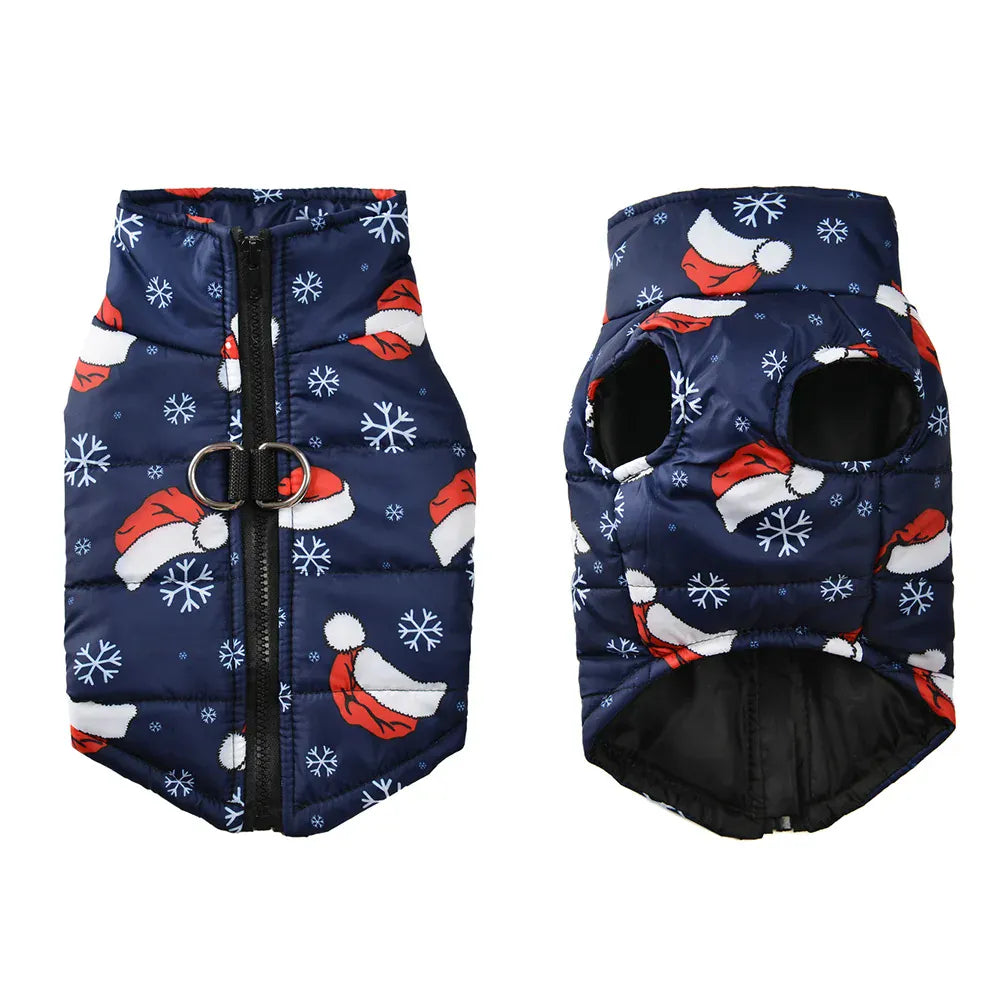 TechnuPet Dog Christmas Outfit 06 / M Christmas Party Dog Coat with Windproof Design