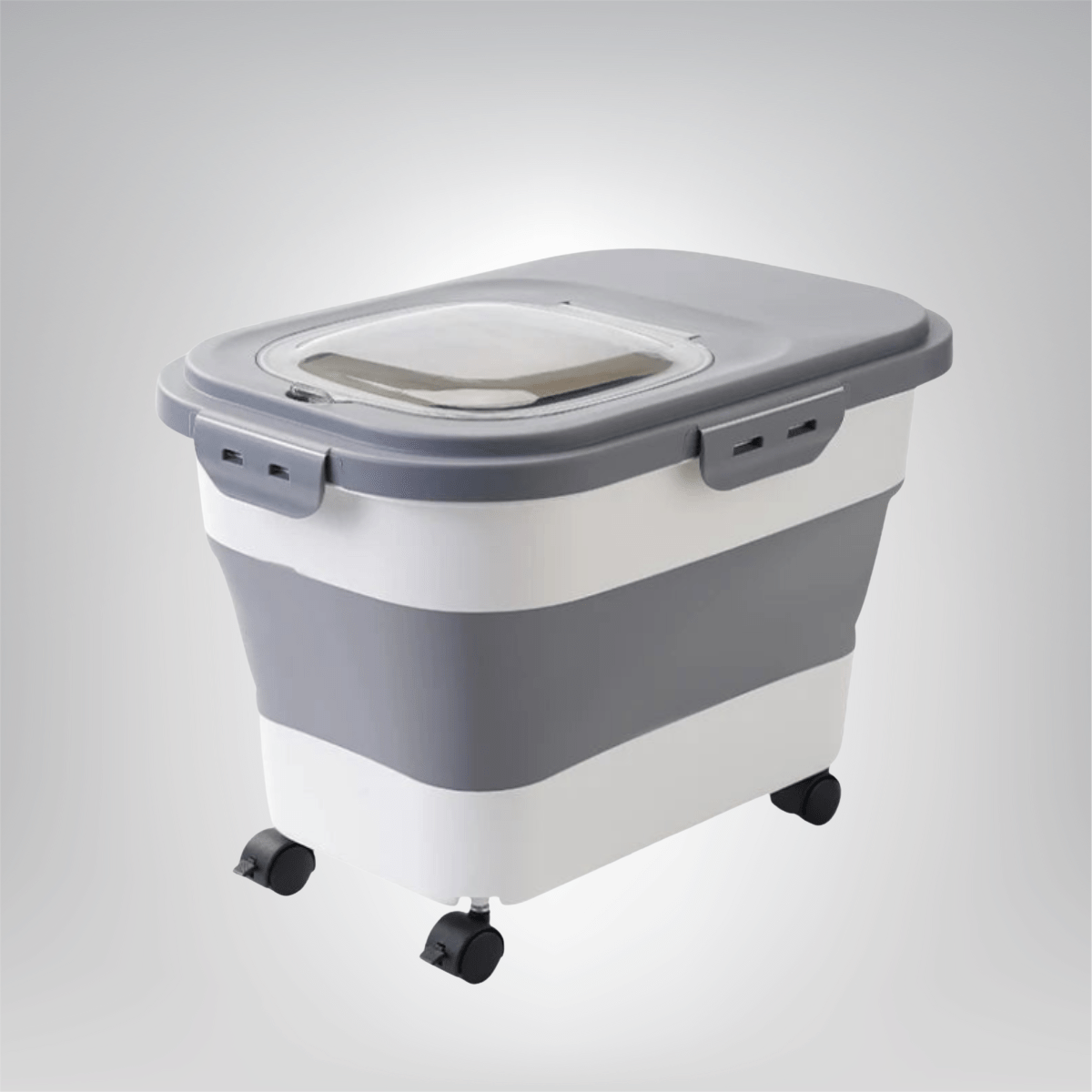 Collapsible Pet Food Container