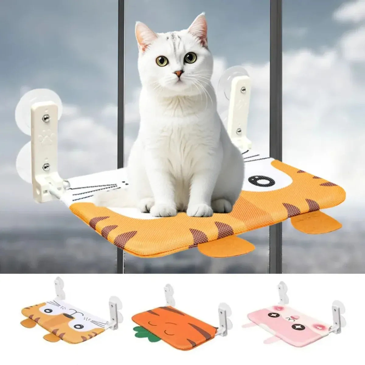 TechnuPet Cat Hammock Cordless Window Cat Hammock