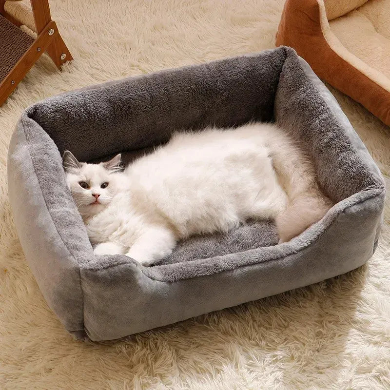 TechnuPet Cat Bed Cozy Cat Bed & Cushion