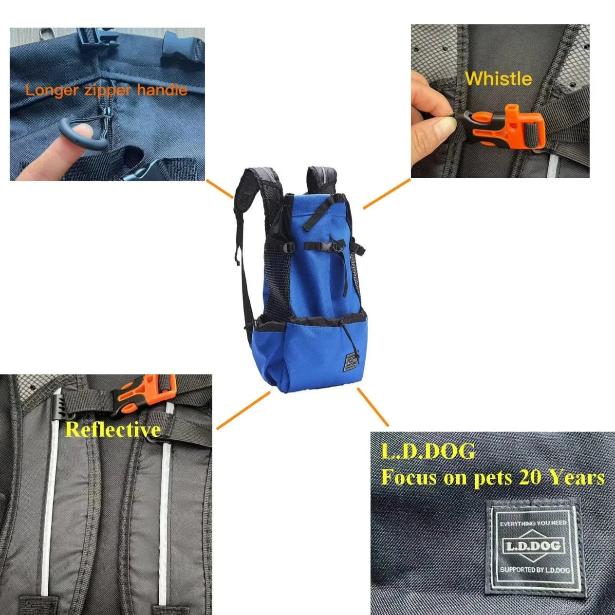 TechnuPet Pet Backpack Dog Carrier Backpack