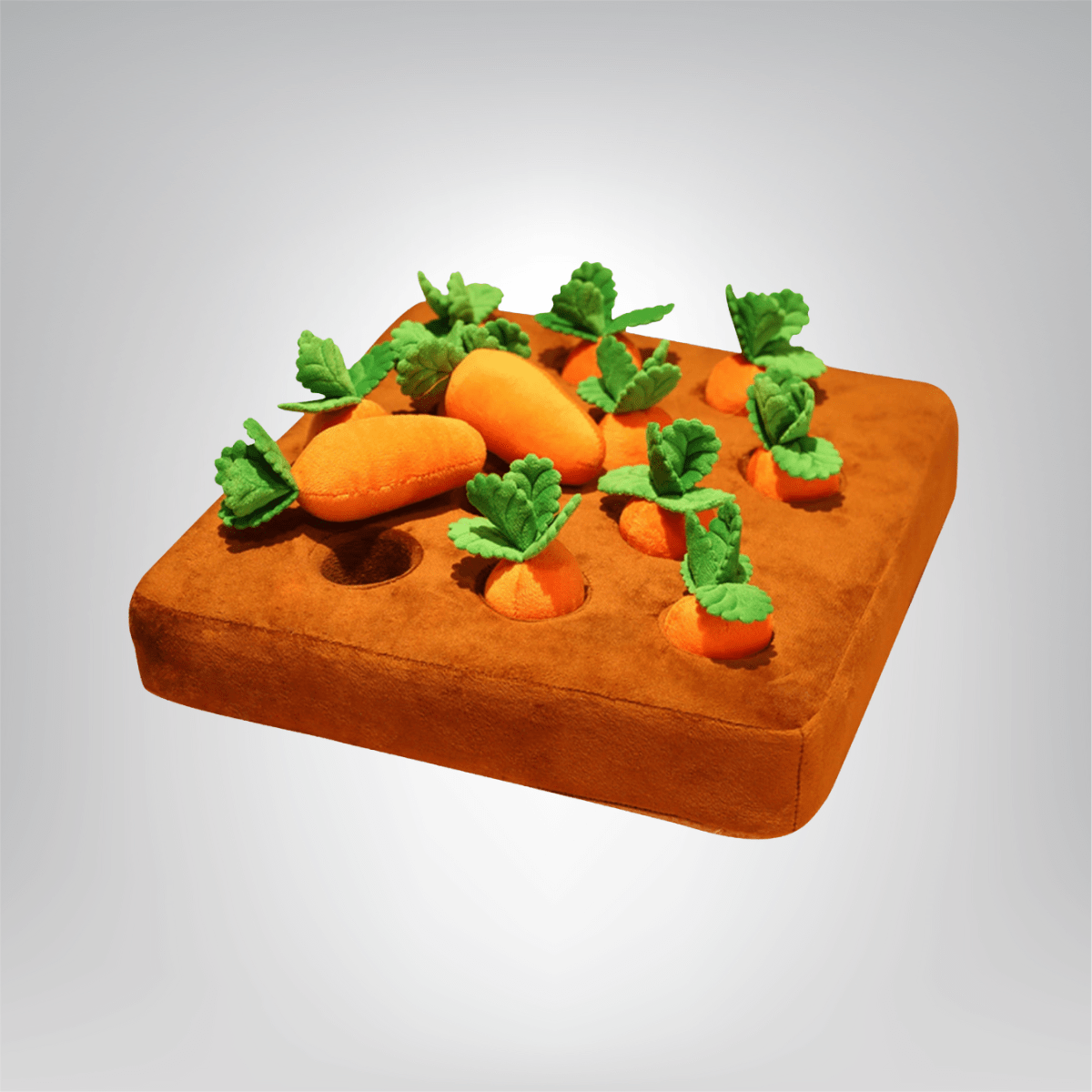 Dog Carrot Plush Toy