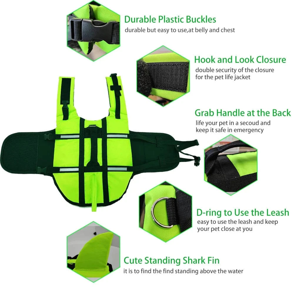 Dog Life Jacket - TechnuShark Limited Edition