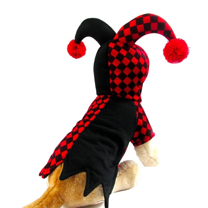 TechnuPet Pet Clothing Halloween Clown Pet Costume for Dogs and Cats