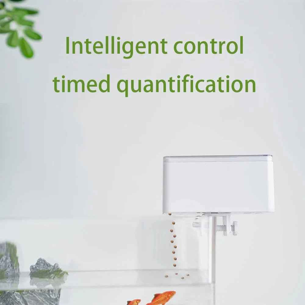 Large Capacity Fish Feeder with WIFI app