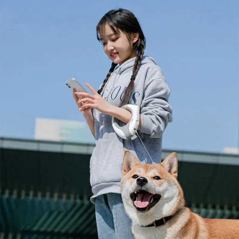 TechnuPet Dog Leash Luminous Retractable Dog Leash