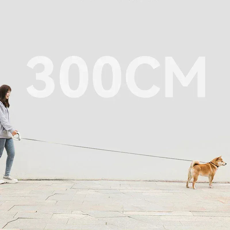 TechnuPet Dog Leash Luminous Retractable Dog Leash