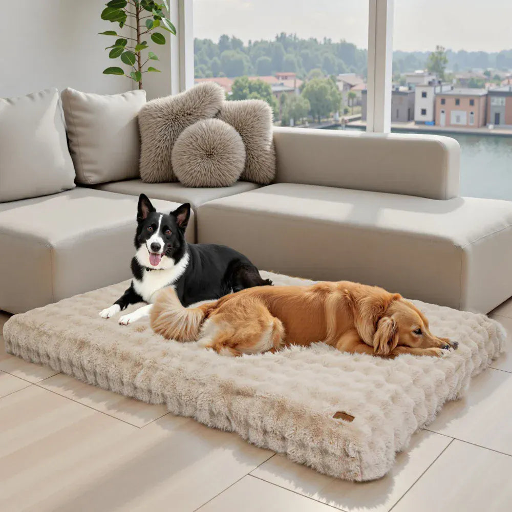TechnuPet Dog Bed Plush Dog Bed