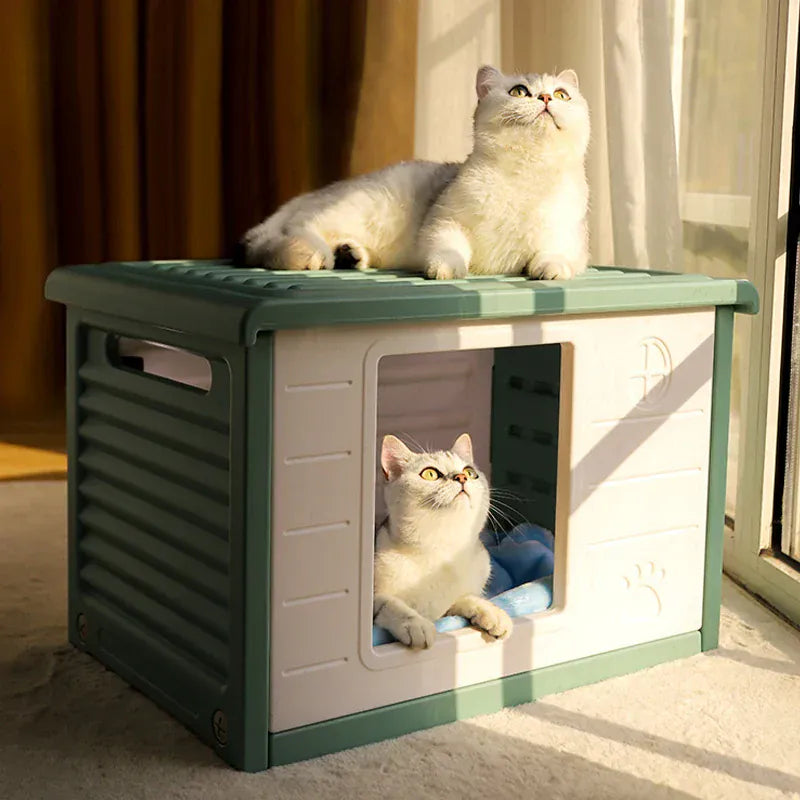 TechnuPet Cat Houses Rainproof Outdoor Cat House