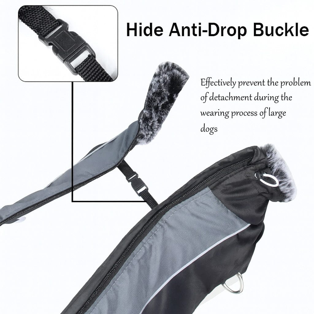 TechnuPet Pet Clothing Reflective Waterproof Warm Dog Jacket