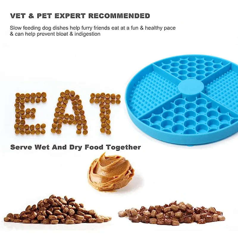TechnuPet Smart Dog Feeder Silicone Licking Mat for Dogs