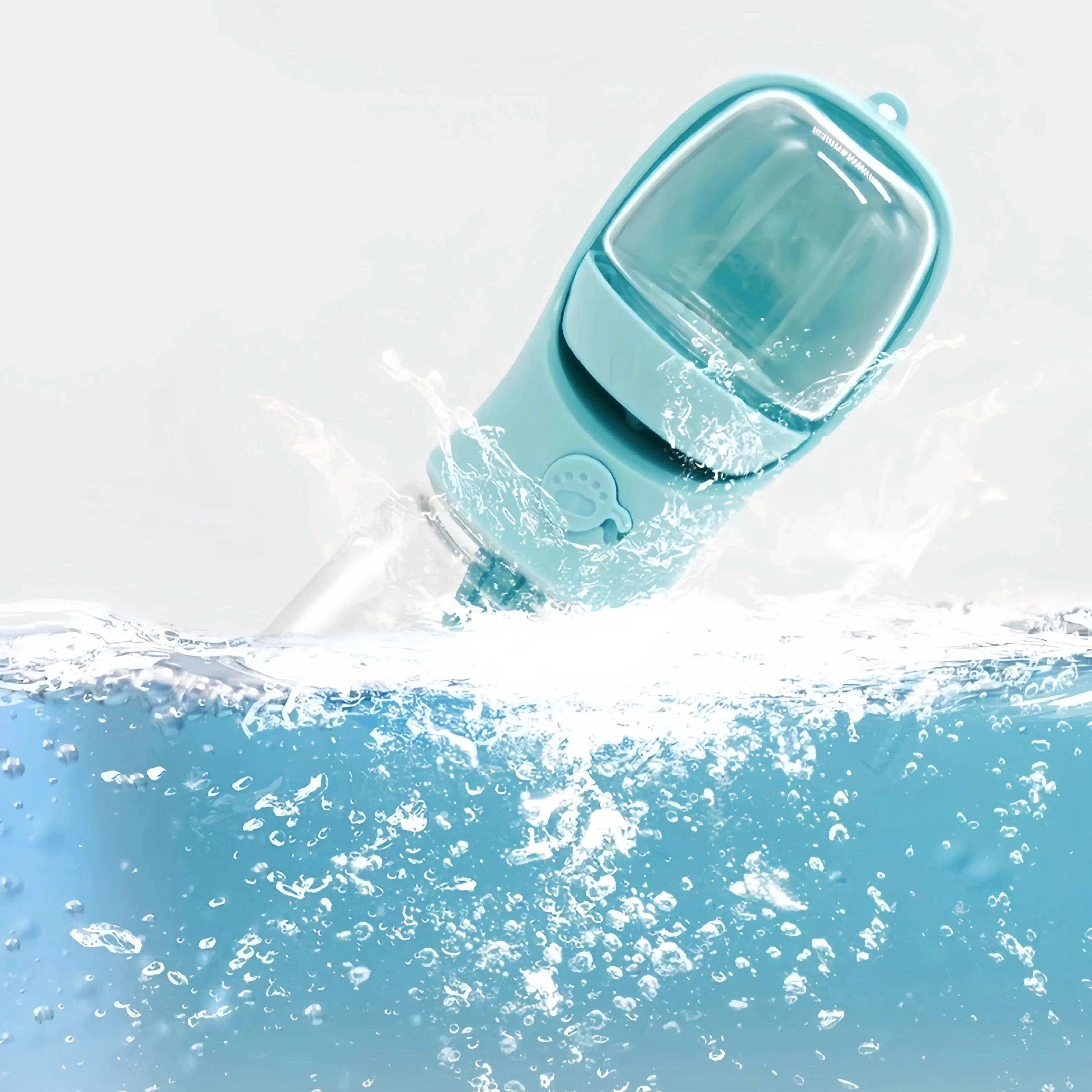 TechnuPet Smart Dog Feeder Travel Pet Water Bottle and Food Dispenser