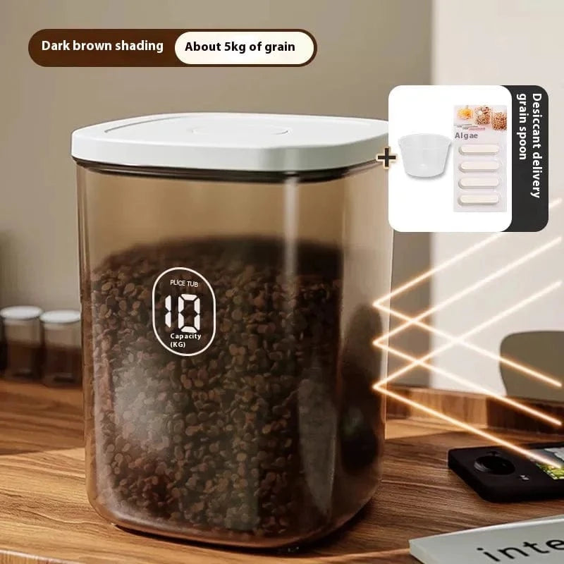 Vacuum Pet Food Storage Bucket