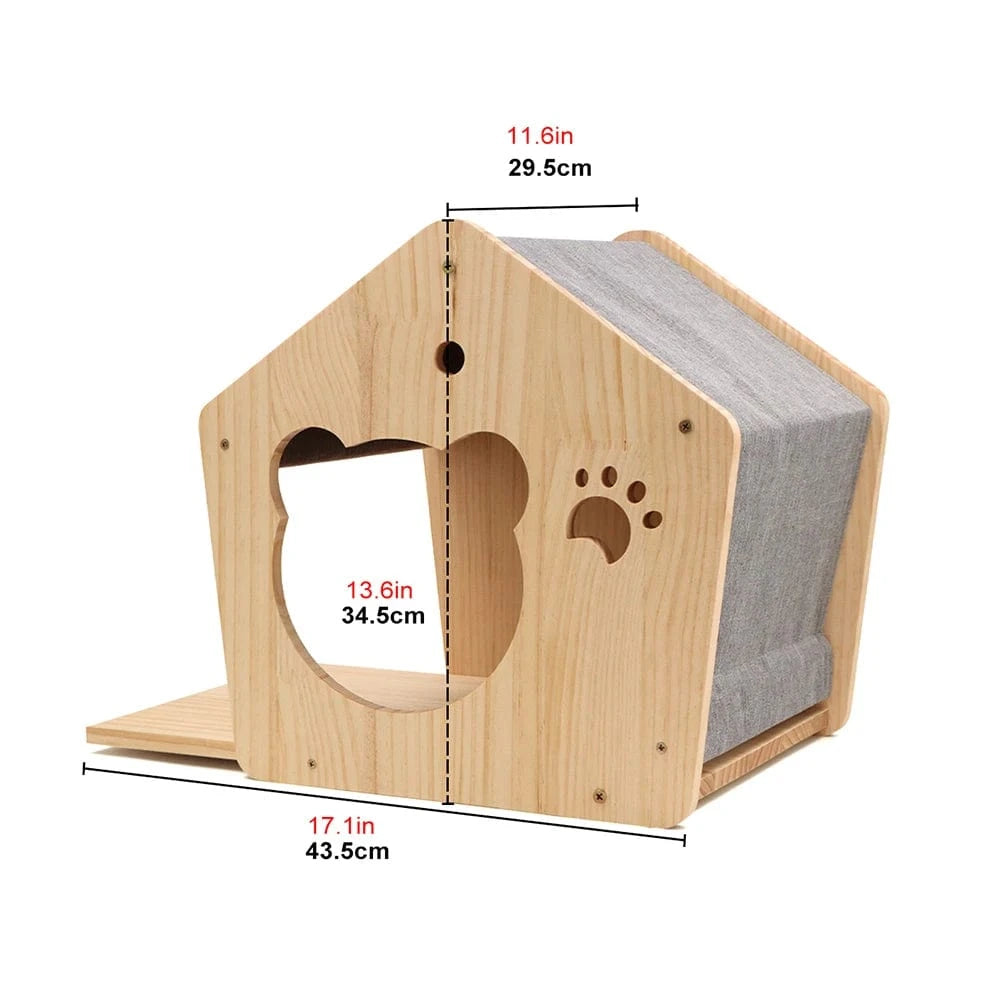 Wall-Mounted Cat Tree & Shelves
