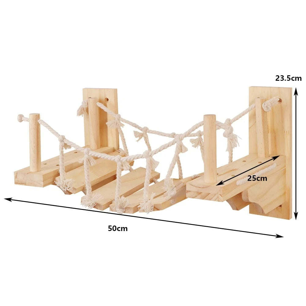 Wall-Mounted Cat Tree & Shelves